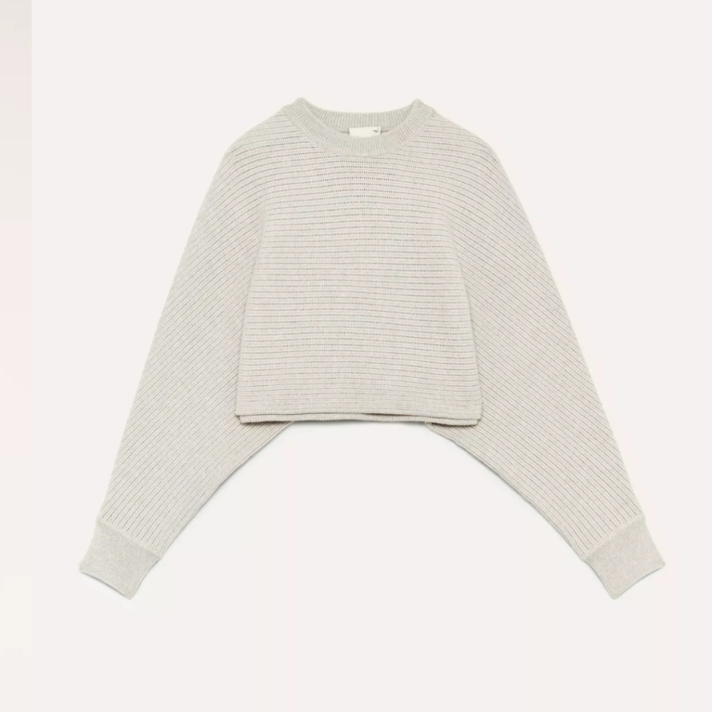 Wilfred free loalan sweater size small super cropped mirano wool